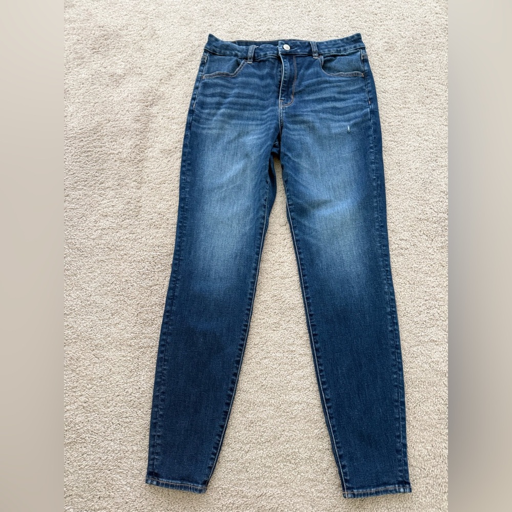 American Eagle Outfitters Blue Skinny Jeans
